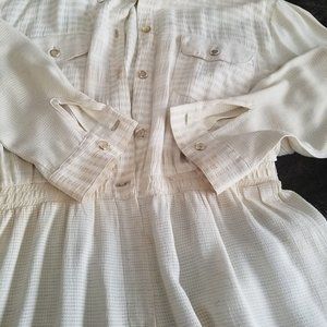 Creme/Tan Jumpsuit